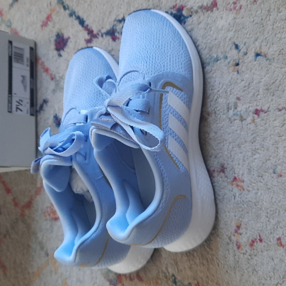 adidas Light Blue Women's Athletic Shoes - Picture 2 of 6